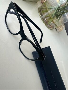 Warby Parker unisex Black Full-Rim Optical Glasses style is LUCY
